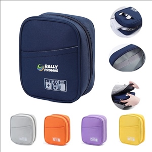 Portable Digital Electronic USB Cable Accessories Case Storage Bag Travel Organizer